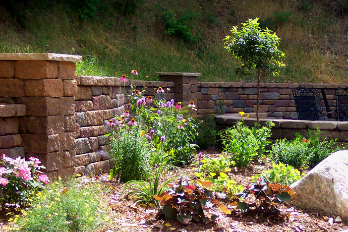 Curved Retaining Wall